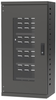 Akro-Mils Akrodrawers 350 lb Charcoal Gray Powder Coated, Textured Steel 18 ga Non-Stackable Secure Mini-Cabinet - 13 1/4 in Overall Length - 19 1/4 in Width - 38 in Height - Lockable - ACQV4C - ACQV4C - R. S. Hughes Company, Inc.