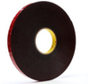 3M VHB 5952 Black Foam Bonding VHB Very High Bond Tape - 1 in Width x 36 yd Length - 45 mil Thick - 56229 - 021200-56229 - R. S. Hughes Company, Inc.