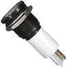 Panel Mount Indicator, Led, 16Mm, White, 3.2V; Led Color Apem - 15R9928 - Newark, An Avnet Company