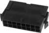 Connector Housing, Plug, 16Pos; Product Range Molex - 25M3673 - Newark, An Avnet Company