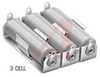 Hldr, Battery; C; 1.125 in. (Max.); Aluminum; 3; Solder Lug - 70182570 - Allied Electronics, Inc.
