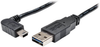 Universal Reversible USB 2.0 Cable (Reversible A to Right-Angle 5Pin Mini B M/M), 3-ft. -- UR030-003-RAB - Image