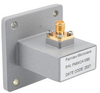 WR-112 to SMA Female Waveguide to Coax Adapter UBR84 with 6.57 GHz to 9.99 GHz in Aluminum - FMWCA1090 - Fairview Microwave Inc.