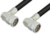 N Male Right Angle to N Male Right Angle Cable 60 Inch Length Using PE-C400 Coax - PE38194-60 - Pasternack
