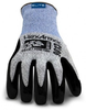 Hexarmor 9013 Black/Blue/Gray 11 Coretek/Superfabric Cut-Resistant Gloves - ANSI 5, EN 388 5 Cut Resistance - Nitrile Palm Only Coating - 9013 SZ 11 - 9013 SZ 11 - R. S. Hughes Company, Inc.