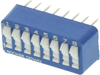 Dip Switch, 8Pos, Smd Rohs Compliant Alcoswitch Te Connectivity - 70AH0533 - Newark, An Avnet Company