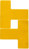 Floor Marking Tape, 4 X 10, Yellow; Tape Type Brady -- 82AH6064