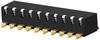 Dip Switch, 10Pos, Spst, Piano Key, Smd; No. Of Circuits Alcoswitch Te Connectivity - 38AC1005 - Newark, An Avnet Company