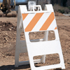 Plastic Folding Barricades - Type II (Type II) - 754476-57597 - R. S. Hughes Company, Inc.