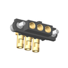 3 Pos. Female Receptacle SIL Right-Angle 16 AWG Cable Connector Kit, Hex Socket Jackscrews - M80-4000000F2-03-32C-00-000 - Harwin Plc