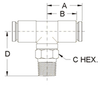 Push-in Tube Fitting - DQ72PS04X02 - Seal Plastics Inc.