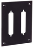 Universal Steel Sub-Panel with Two DB25/HD44 holes -- REF00028