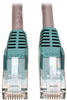 Cat6 Gigabit Cross-over Molded Patch Cable (RJ45 M/M) - Gray, 10-ft. -- N210-010-GY