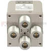 Transfer Latching DC to 12.4 GHz Electro-Mechanical Relay Switch, Self Cut Off, Diodes, 50W, 28V, N - FMSW6171 - Fairview Microwave Inc.