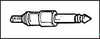 Mono Audio & Video Cable, 6Ft, 22Awg, Black; Connector Type A Switchcraft/conxall - 89K7636 - Newark, An Avnet Company