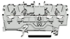 Terminal Block, Din Rail, 4 Position, 20-10Awg; No. Of Positions Wago - 28K2034 - Newark, An Avnet Company