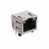 Modular/Ethernet Connector (RJ45, RJ11) Jacks - 2057-MTJ-88ARX1-FSM-PG-LP-ND - DigiKey