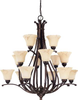 60-1404 Large Chandeliers-Glass Shade - 471981 - Capital Lighting, Inc.