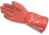PIP Permflex 58-8651 Orange Medium PVC Supported Chemical-Resistant Gloves - Rough Finish - 11.8 in Length - 616314-06777 - 616314-06777 - R. S. Hughes Company, Inc.