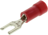 Terminal, Spade/fork, #6, Crimp, Red; Product Range Abb Thomas & Betts - 33F1331 - Newark, An Avnet Company