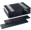 ENCLOSURE,ALUMINUM,2 PLATES,8 SCREWS,BLACK ANODIZED,1.37HX5.25WX3.15D IN - 70020453 - Allied Electronics, Inc.