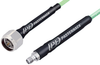 N Male to SMA Female Low Loss Cable 48 Inch Length Using PE-P142LL Coax, RoHS - PE3C1128-48 - Pasternack