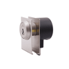 SQUARE PLATE, CYLINDER GLASS DOOR LOCK Keyed Alike - 1310GL-SQ-SN (KA) - 1310GL-SQ-SN-G1001 - Sugatsune America, Inc.