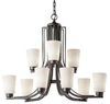 Mid. Chandeliers-Glass Up - 360091 - Capital Lighting, Inc.
