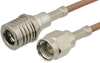 SMA Male to QMA Male Cable 72 Inch Length Using RG316-DS Coax - PE38274-72 - Pasternack