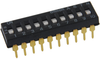 Dip Switch, 9, Spst, Flush Slide; No. Of Circuits Omron Electronic Components - 40T8897 - Newark, An Avnet Company