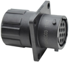 Circular Connector, Rcpt, 10Pos, Flange; Product Range Amphenol Sine/tuchel - 73AC8469 - Newark, An Avnet Company