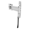 Monitor Mount, Tilt & Swivel, Single Arm with Lock, Aluminum Alloy, Powder Coat, White - AV-D30-25AC102-76 - Southco