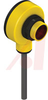 Sensor; Photoelectric; 4 in.; 10 to 30 VDC; 6.5 in., 4-Pin Euro-Style QD; NPN - 70167960 - Allied Electronics, Inc.
