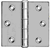Broad Steel And Galvanized Utility Hinges Wit.. - 218088 - HardwareSource, Inc.