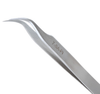 Excelta Two Star Utility Tweezers 7-SA-PI - Stainless Steel Curved Tapered Very Fine Point Tip - 4 1/2 in Length - EXCELTA 7-SA-PI - R. S. Hughes Company, Inc.