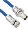 Halogen Free Cable Assembly TRB 3-Slot Plug to Non-Insulated Bulk Head 3-Lug Cable Jack MIL-STD-1553 .242