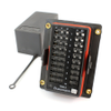 Eaton's Bussmann Series 15305-6-2-4 RTMR Mini Fuse Panel, Holds 3 or 5 Relays, 10 Mini Fuses with Cover -- 46346 - Image