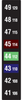 Digi-Temp 8 Level Reversible Thermochromic Liquid Crystal Thermometer - 4090L - LCR Hallcrest