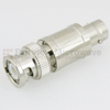 4 dB Fixed Attenuator BNC Male (Plug) to BNC Female (Jack) Up to 3 GHz Rated to 2 Watts, Brass Nickel -- SA03B-04