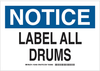 Chemical & Hazardous Material Sign - 126457 - Brady Corporation