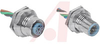 Receptacle, Rear Mount, Reverse Key, 5-Wire Eurofast, Female - 70034631 - Allied Electronics, Inc.