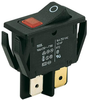 Rocker Switch, Dpst, 16A, 250Vac, Black; Illumination Marquardt -- 48AC7434