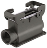 Heavy Duty Housing, 24B, 2 Lever, Panel; Connector Body Material Harting - 01AH0612 - Newark, An Avnet Company