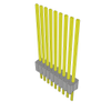 Headers, Male Pins - 612-HTMS-109-59-G-S-ND - DigiKey