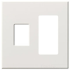 Standard Wall Plate - VWP-2CR-WH - Lutron Electronics Co., Inc.