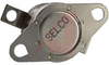 Thermostat; Disc; 125/250 VAC; 15/10 A;Normally Open; Solder Tab; Phenolic - 70098629 - Allied Electronics, Inc.