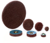 Standard Abrasives Buff and Blend 831910 GP A/O Aluminum Oxide AO Deburring Disc - Medium Grade - Hook & Loop Attachment - 8 in Diameter - 36070 - 051115-36070 - R. S. Hughes Company, Inc.
