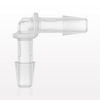 Elbow Connector, Barbed, Natural - 61681 - Qosina Corp.