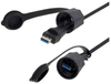 Industrial USB 3.0 A/A male cable 1M -- MUS3A00041-1M - Image