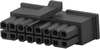 Rcpt Housing, 16Pos, Thermoplastic, Blk; Product Range Te Connectivity - 41AH7743 - Newark, An Avnet Company
